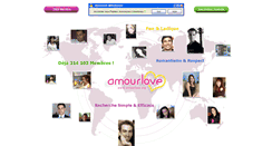 Desktop Screenshot of amourlove.org